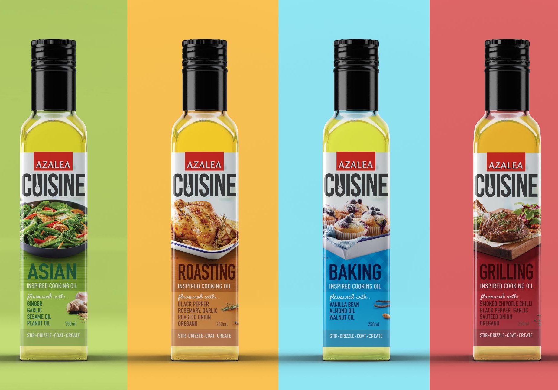 Infused cooking oil product design