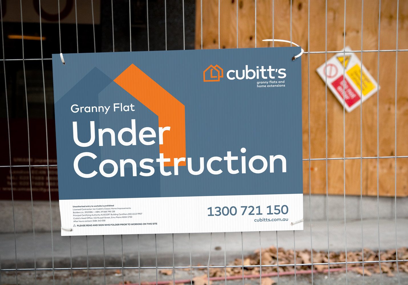Construction Signage Design